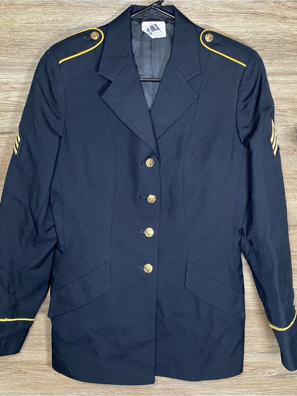 Women's Army ASU Enlisted Dress Blues Service Uniform Jacket/Coat- 6W